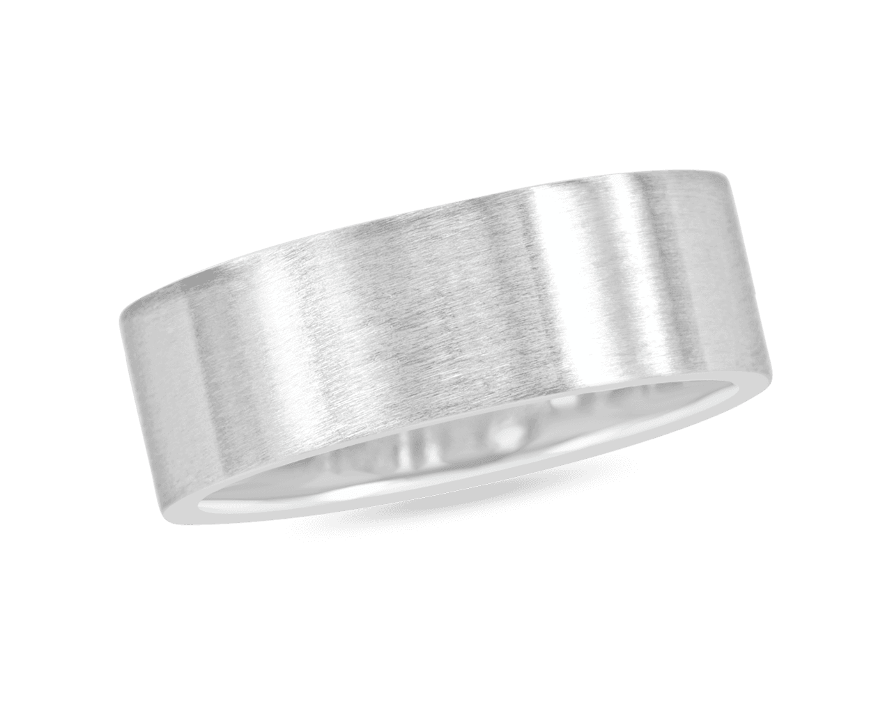 The Blake Mens 7mm Brushed Wedding Band